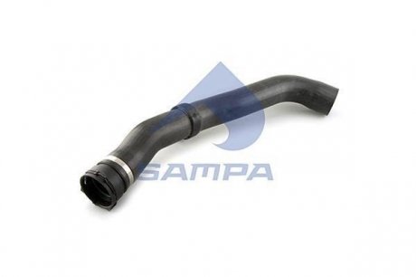 Патрубок радіатора (резиновый, армований, з кріпленням) Sampa 051.285 (фото 1)