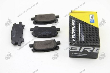 Колодки тормозные задние Lexus RX 03-08 (sumitomo) BREMSI BP3169 (фото 1)