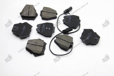 Колодки тормозные передние VW Phaeton 02-07 (TRW) BREMSI BP3151 (фото 1)