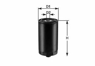 Фильтр масла T4 2.4D, 2.5TDI 91-03, LT 2.4D 88-96 CLEAN Filters DO918 (фото 1)