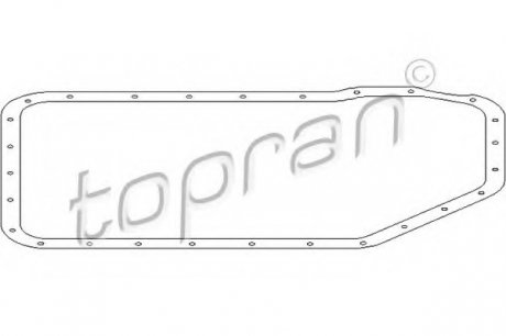 Прокладка (оливний піддон АКПП) TOPRAN 108757 (фото 1)