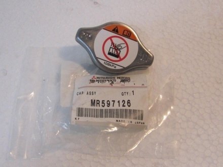 Крышка-пробка радиатора mmc - MITSUBISHI MR597126 (фото 1)