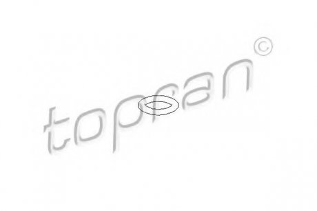 Кільце ущільнювальне датчика температури TOPRAN 104529 (фото 1)