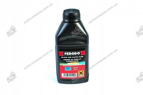 Тормозная жидкость DOT4 (0.5L.) Ferodo FBX050A (фото 1)