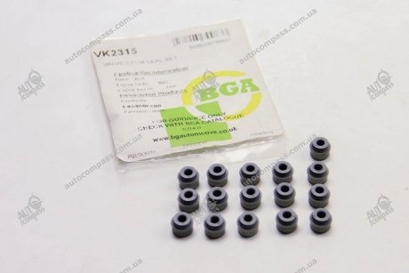 Набор сальников клапанов BGA VK2315 (фото 1)