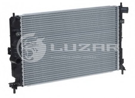 Радиатор охлаждения Vectra B 1.6i, 1.8i, 2.0i, 2.0TD, 2.2i, 2.2TD(95-) МКПП ЛУЗАР (СПб- РФ) LRc 2180 (фото 1)