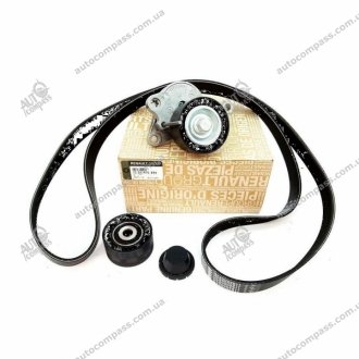 Комплект ремня генератора 2,0dci Koleos, Latitude,LagunaIII, MeganeII, III Renault 7701476644