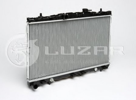 Радиатор охлаждения Elantra 1.6, 1.8, 2.0 (00-) АКПП (алюм) ЛУЗАР (СПб- РФ) LRc HUEl00210 (фото 1)