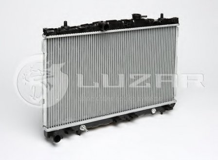Радиатор охлаждения Elantra 1.6, 1.8, 2.0 (01-) АКПП (алюм) ЛУЗАР (СПб- РФ) LRc HUEl002D2 (фото 1)
