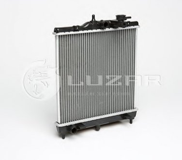 Радиатор охлаждения Picanto 1.1 (04-) АКПП (алюм) ЛУЗАР (СПб- РФ) LRc KIPc04200 (фото 1)