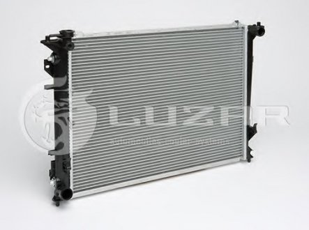 Радиатор охлаждения Sonata 2.4 (05-) МКПП (алюм) ЛУЗАР (СПб- РФ) LRc HUSo05140 (фото 1)