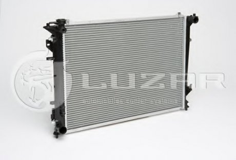 Радиатор охлаждения Sonata 2.4 (05-) АКПП (алюм) ЛУЗАР (СПб- РФ) LRc HUSo05380 (фото 1)