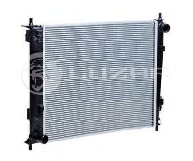Радиатор охлаждения Soul 1.6, 1.6CRDI (09-) МКПП ЛУЗАР (СПб- РФ) LRc 08K2 (фото 1)