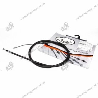 Трос ручника Renault Master 98- (суппорт) задний (1737, 1439) LINEX 35.02.36