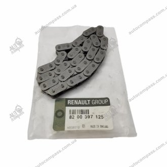 Цепь привода маслонасоса Renault 8200397125