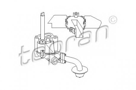 Насос оливний TOPRAN 100257 (фото 1)