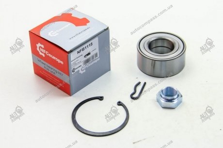 Подшипник ступицы перед. Berlingo, Partner 96-08, Peugeot 306, NFC Europe NFB1115