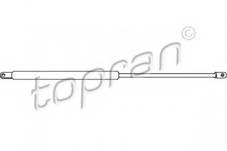 Упругий элемент, крышка багажника, помещения для груза TOPRAN 103308 (фото 1)