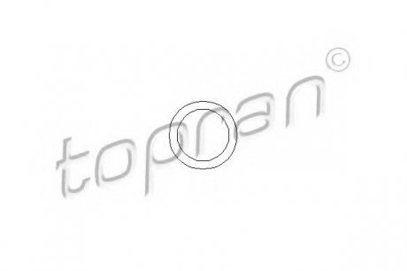 Уплотнительное кольцо, клапанная фо TOPRAN 109640 (фото 1)