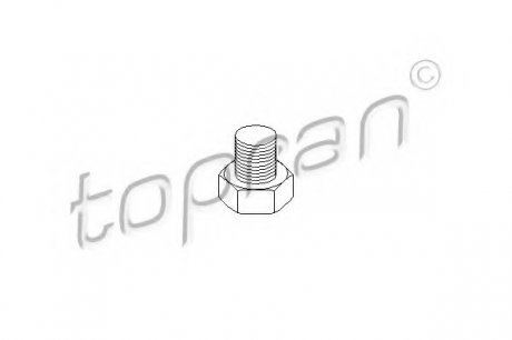 Резьбовая пробка, маслянный поддон TOPRAN 206554 (фото 1)