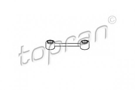 Шток вилки переключения передач TOPRAN 722393 (фото 1)