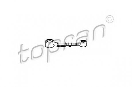 Шток вилки перемикання швидкостей TOPRAN 722489 (фото 1)