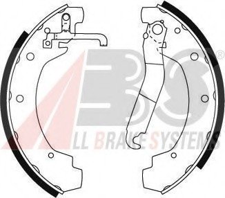 Гальмiвнi колодки барабаннi A.B.S 8811