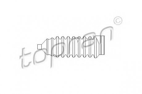Пильовик кермового механізму TOPRAN 102808 (фото 1)