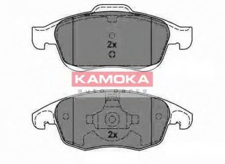 Гальмiвнi колодки дисковi KAMOKA JQ1013942 (фото 1)