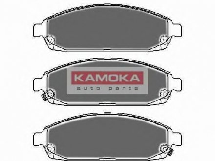 Колодки гальмівні передні RENAULT KANGOO 2005-2008 KAMOKA JQ101136 (фото 1)