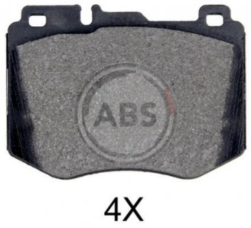 Гальмiвнi колодки дисковi A.B.S 35064 (фото 1)