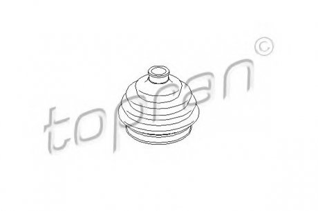 Пильовик гумовий TOPRAN 103392 (фото 1)