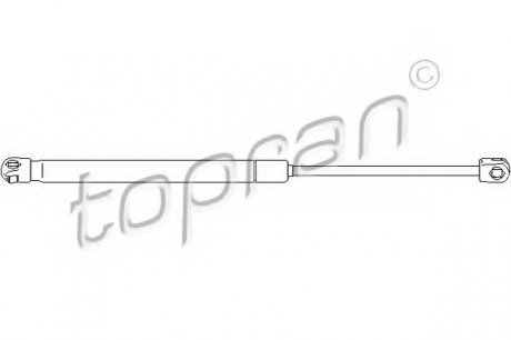 Амортизатор багажника TOPRAN 721289 (фото 1)