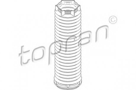 Пыльник амортизатора переднего TOPRAN 112903 (фото 1)