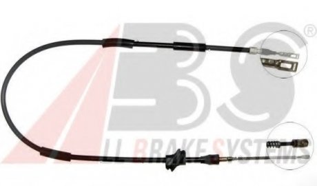 Трос ручного гальма AUDI 80 (вир-во ABS) A.B.S K10148