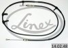 Трос ручного гальма LINEX 140248 (фото 2)