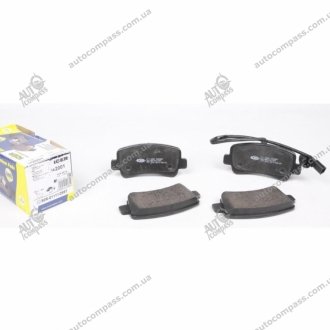 Комплект гальмівних колодок (дискових) ICER 142001