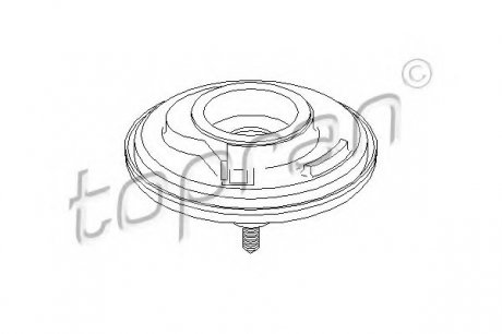 Тарелка пружины TOPRAN 108298 (фото 1)