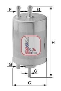 Фільтр паливний SOFIMA S1958B (фото 1)