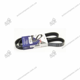 Ремінь генератора 6PK1078 Citroen/Peugeot 1.8/2.0i 94- HUTCHINSON 1080 K 6