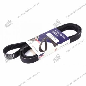 Ремінь генератора 6PK1740 Jumpy 1.9D/2.0HDI -07 (+AC) HUTCHINSON 1740 K 6