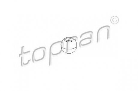 Втулка (шток вилки перемикання передач) TOPRAN 109089 (фото 1)