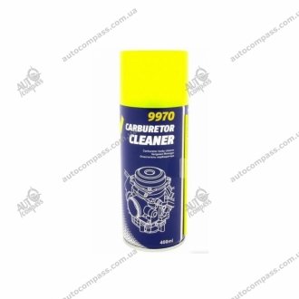 Очиститель карбюратора carburetor cleaner(аэрозоль), 400мл. MANNOL 9970