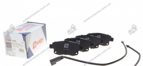 Колодки тормозные SOLGY 209050