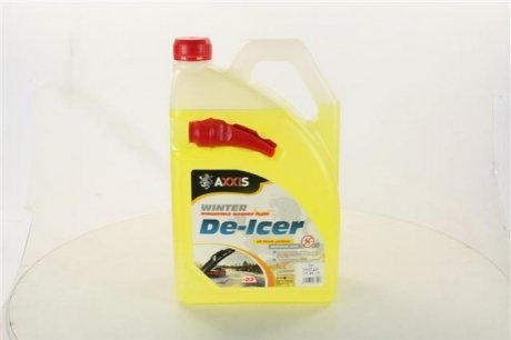 Омыватель стекла зимний -22 GS Fruit yellow (каністра с лейк.) 4л <> AXXIS 48021031073 (фото 1)