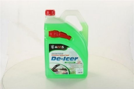 Зимова рідина для склоомивача -22 Citrus green (каністра з лійкою) 4L AXXIS 48021031074 (фото 1)