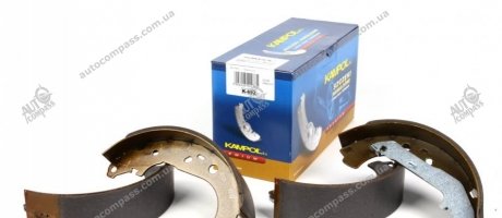 Колодки тормозные (задние) Ford Connect 02- (228,6x57) KAMPOL K-692 (фото 1)