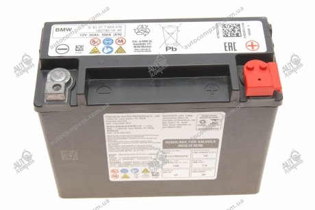 Акумуляторна батарея AGM 20AH/300A l01 BMW 61219321815
