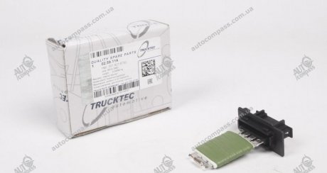 Резистор обігрівача TRUCKTEC AUTOMOTIVE 02.59.114 (фото 1)