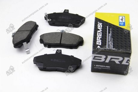 Колодки тормозные передние Honda Civic 91-05 (TRW) BREMSI BP2502 (фото 1)